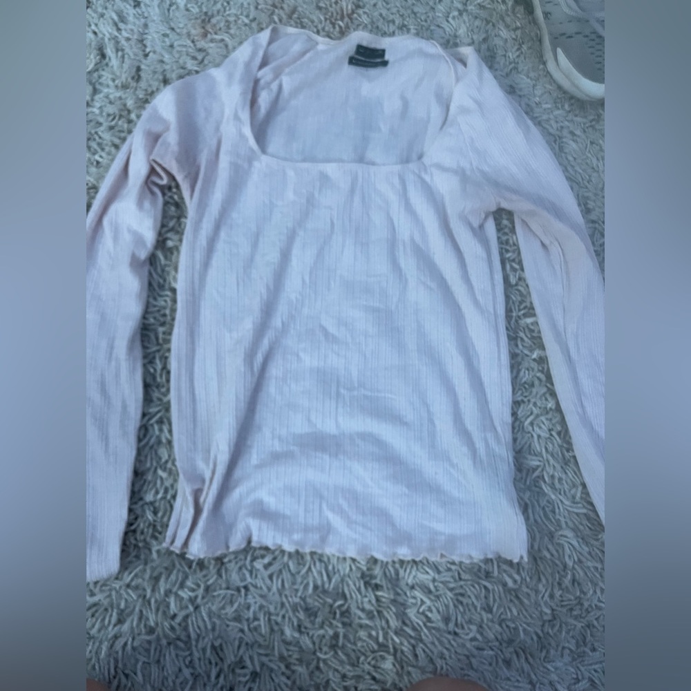 tightly fitted long sleeve